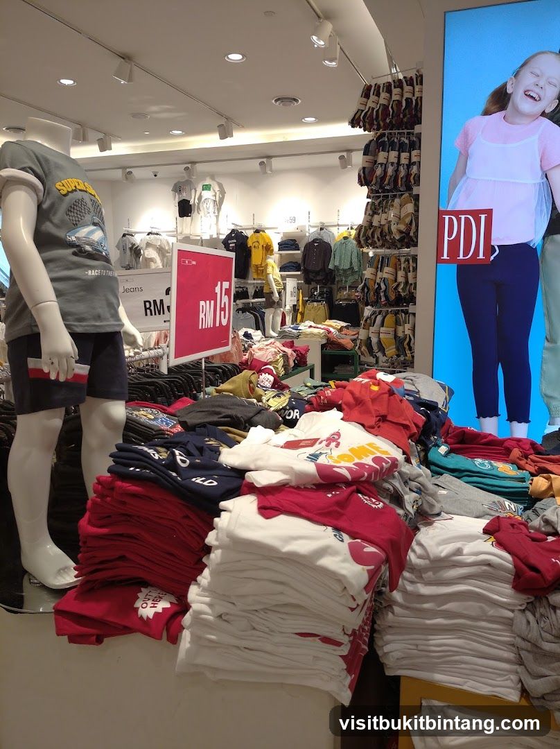 Children's Clothing Display