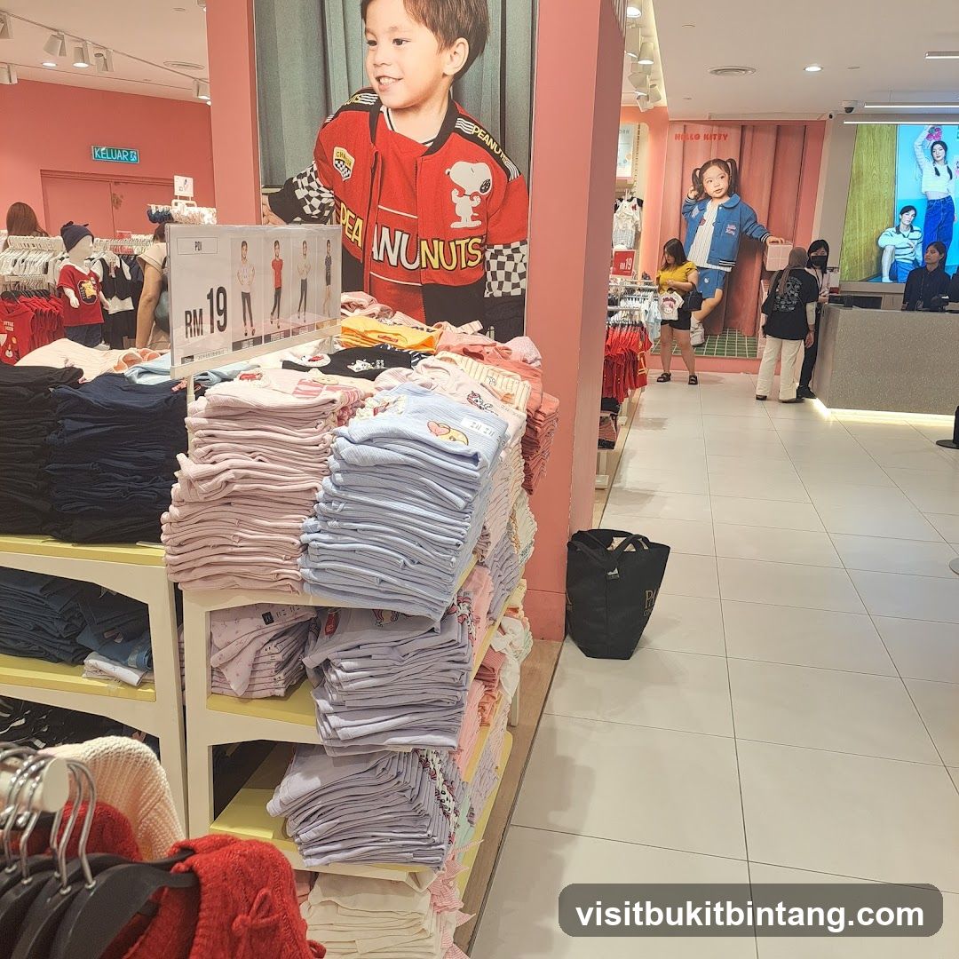 Children's Clothing Store Display