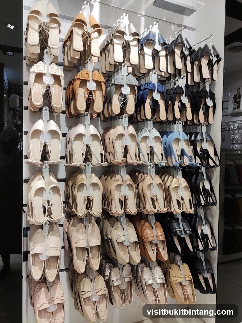 Women's Flats Display