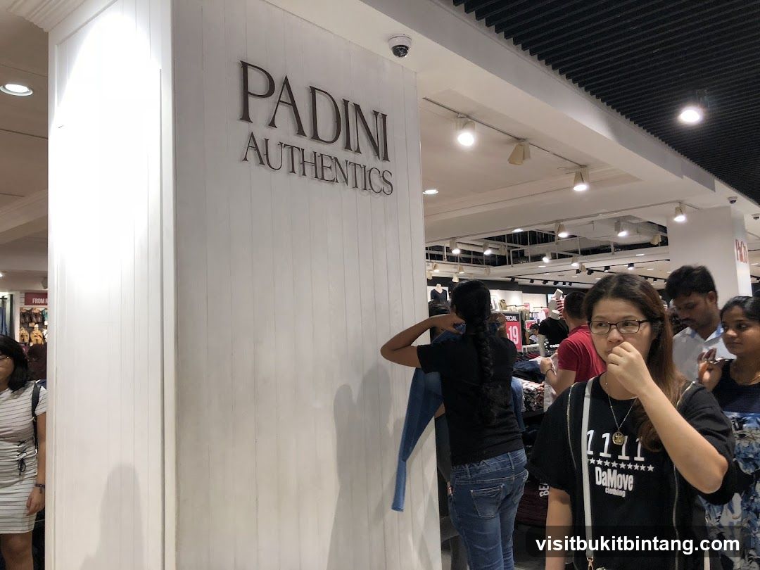 People shopping in a clothing store