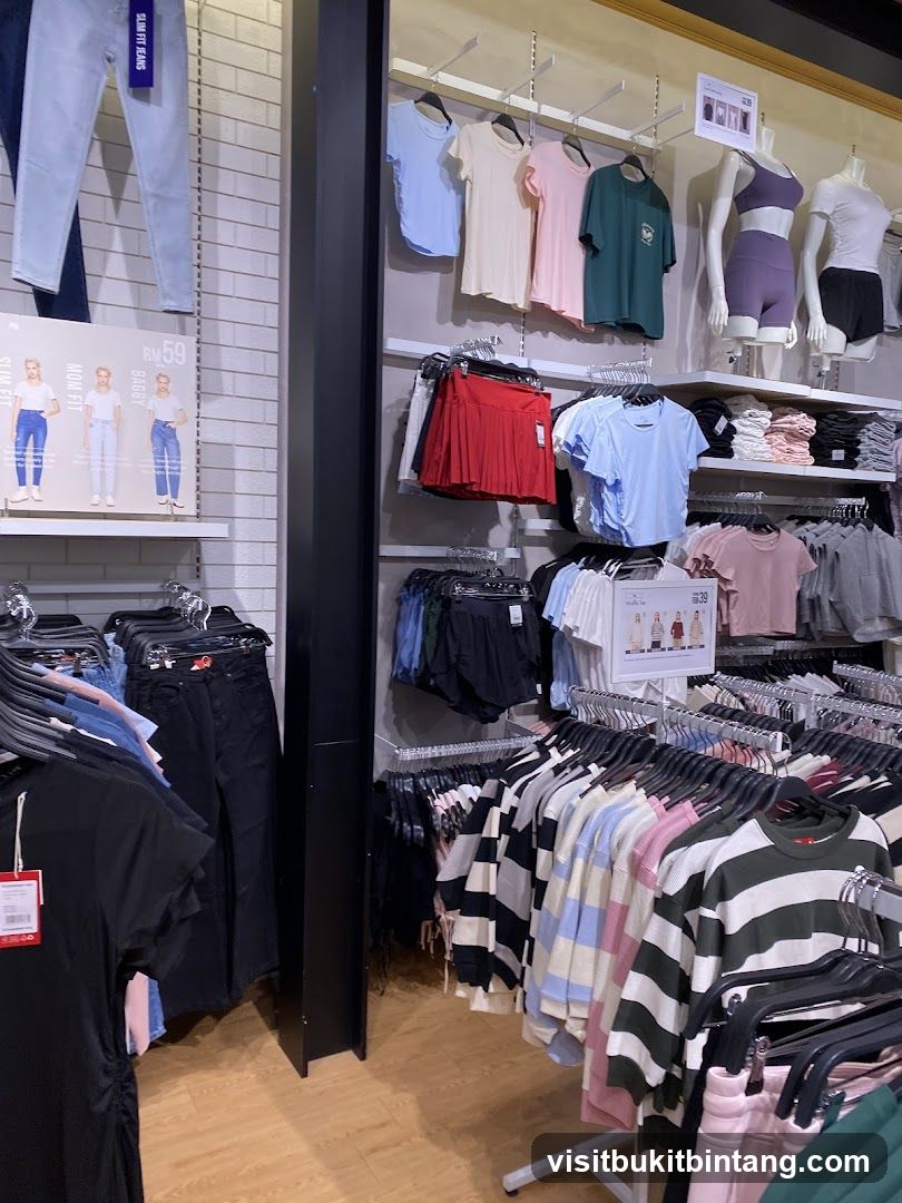 Clothing store display