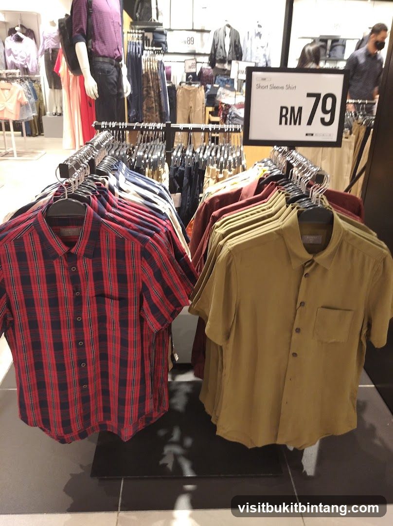 Short Sleeve Shirts Display