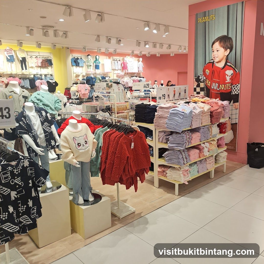 Children's Clothing Store Display