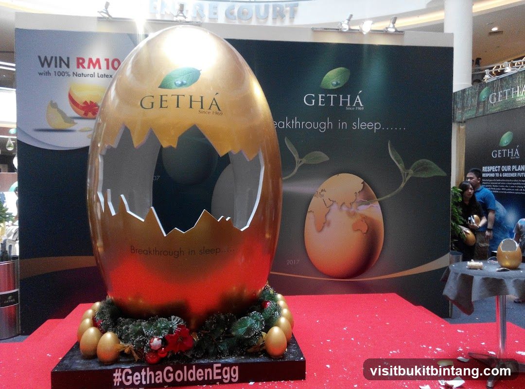 Getha Golden Egg Display