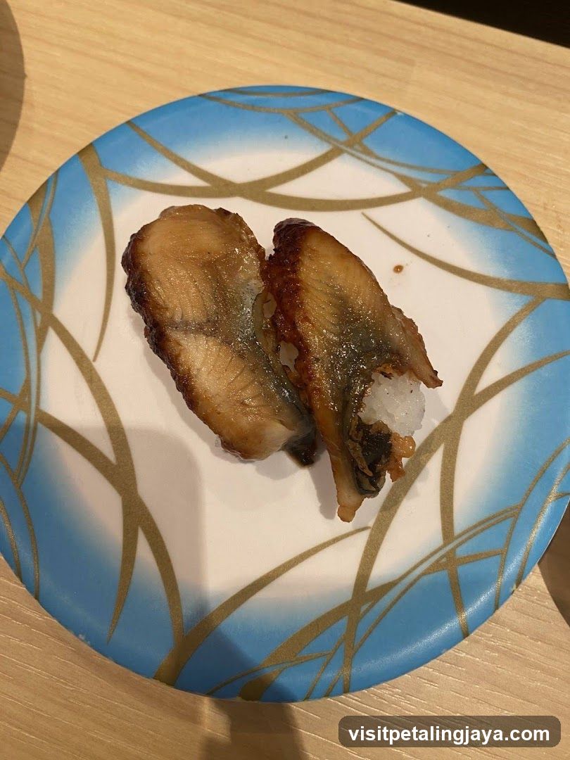 Sashimi on a decorative plate