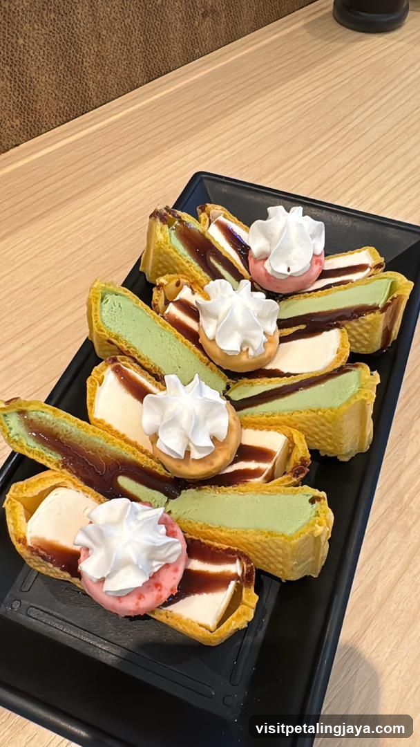 Matcha and Cream Desserts
