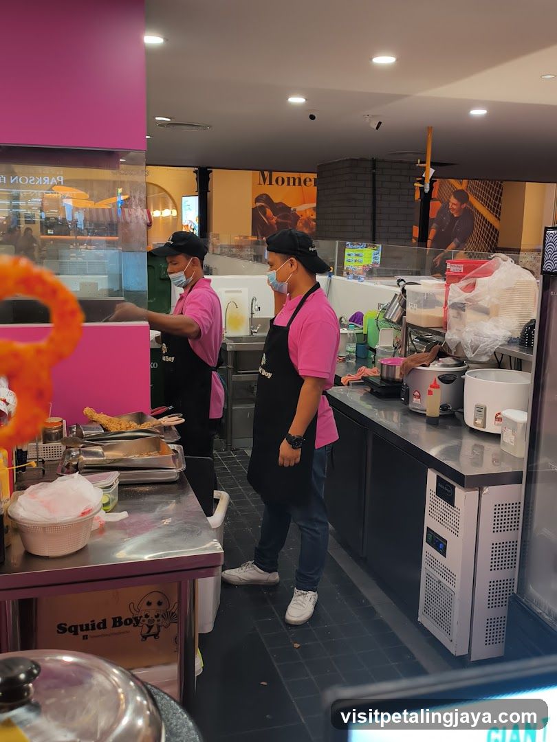 Food Stall Interior