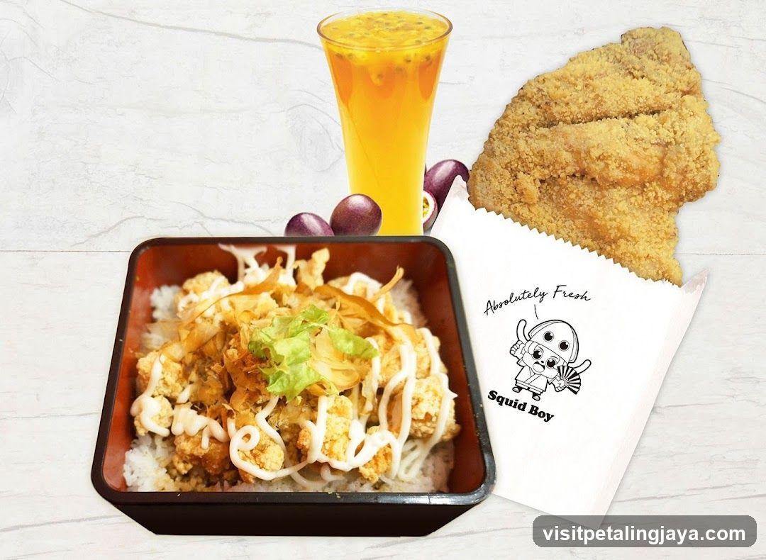 Squid Boy Meal Set