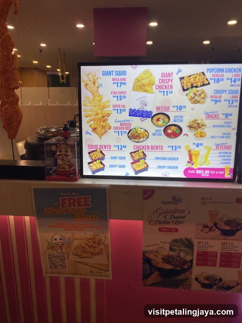 Food Stall Interior Display