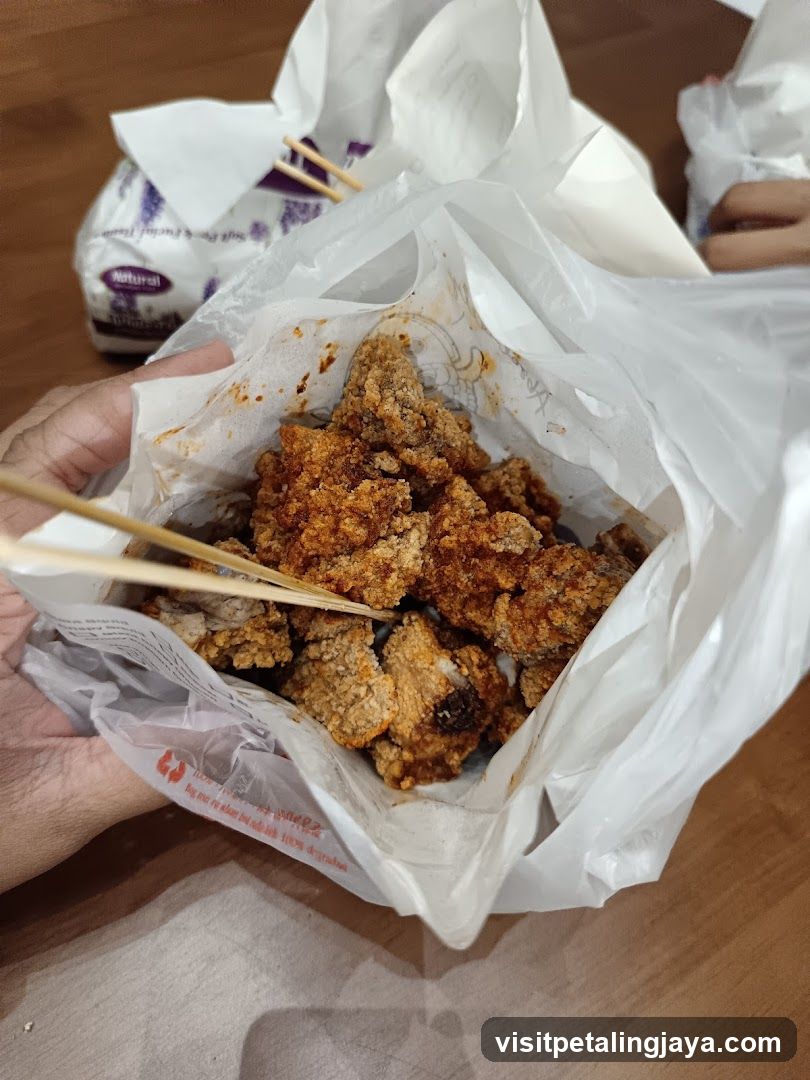 Fried Chicken in Bag