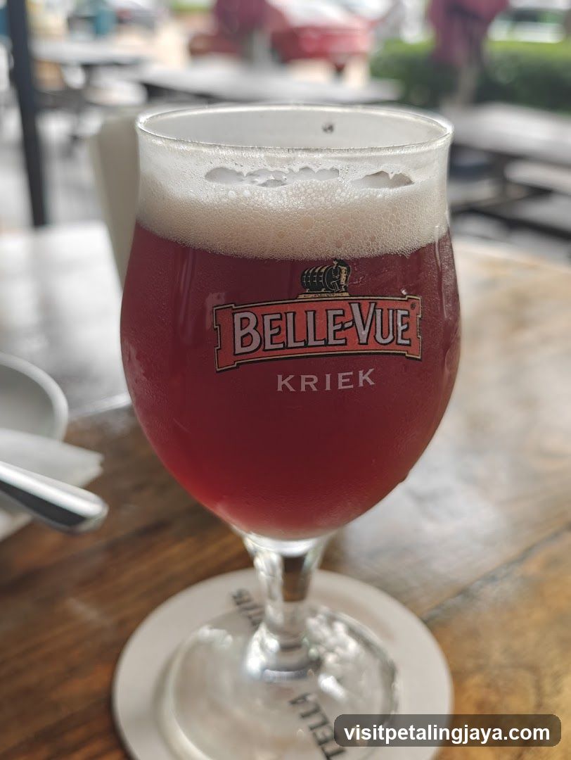 Belle-Vue Kriek Beer Glass