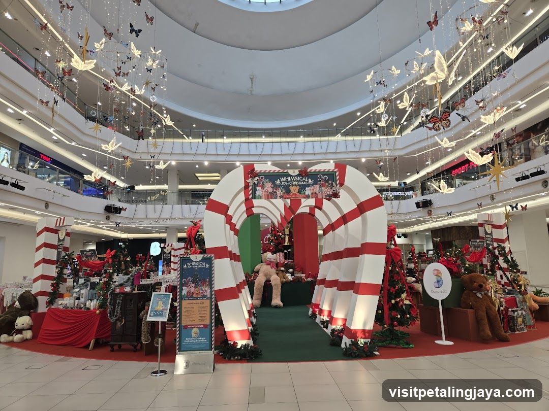 Christmas Mall Interior