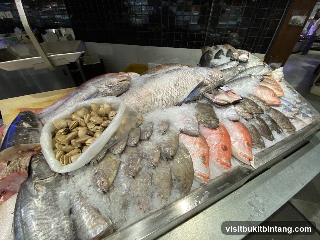 Fresh Seafood Display