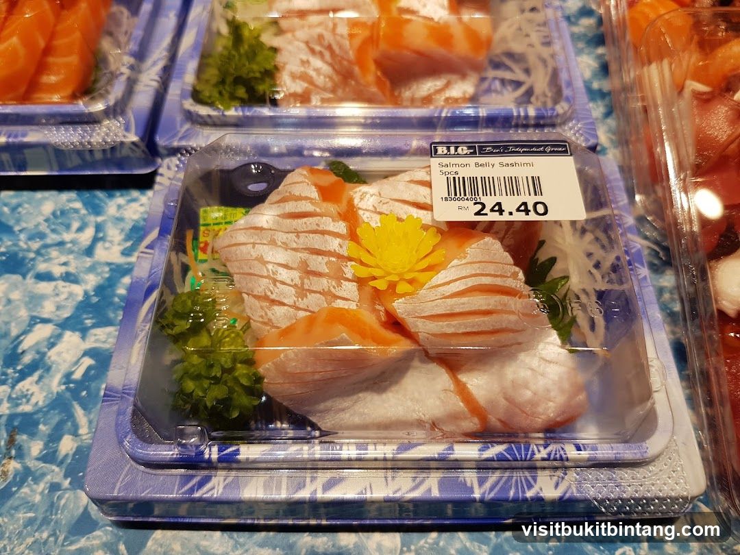 Salmon Belly Sashimi