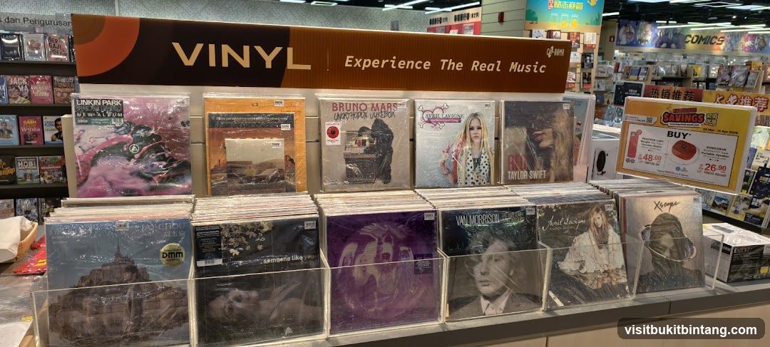 Vinyl Records Display