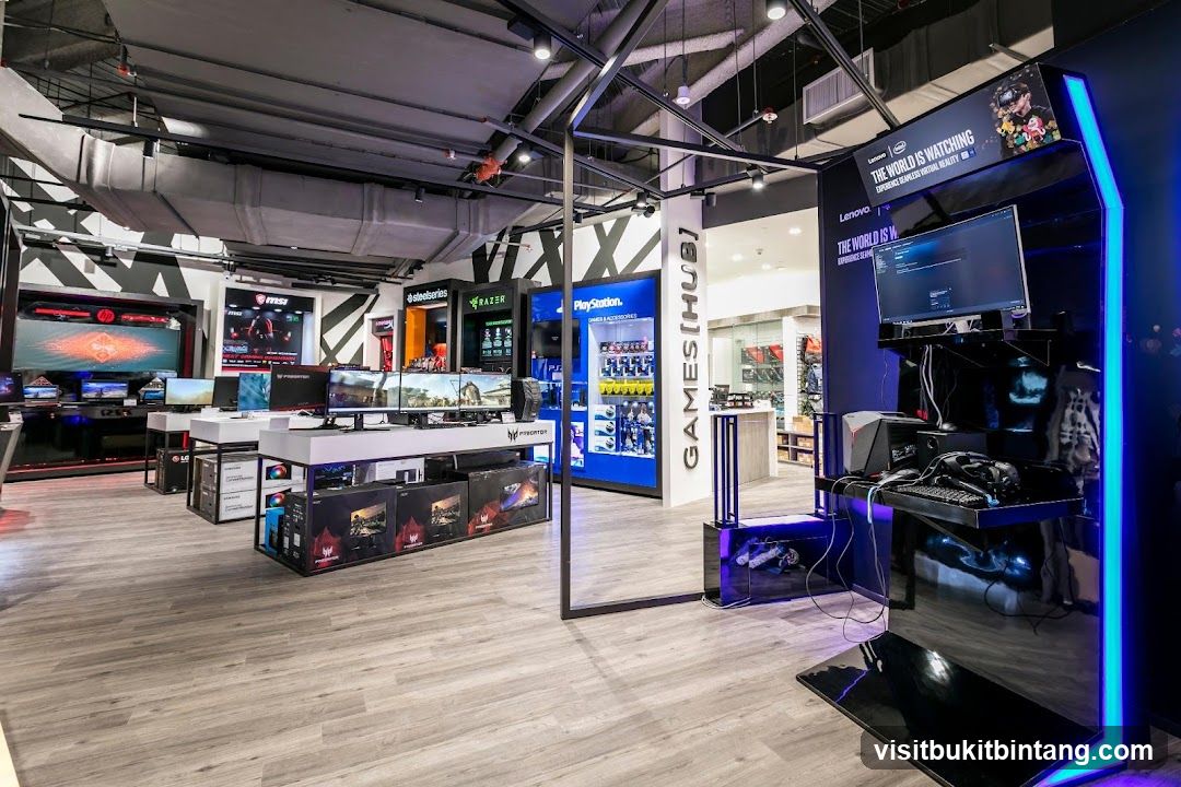 Gaming Store Interior