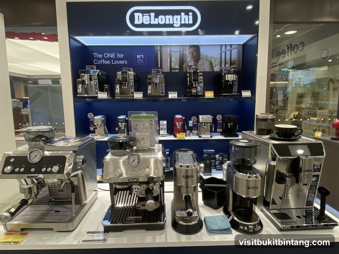 DeLonghi Coffee Machines Display