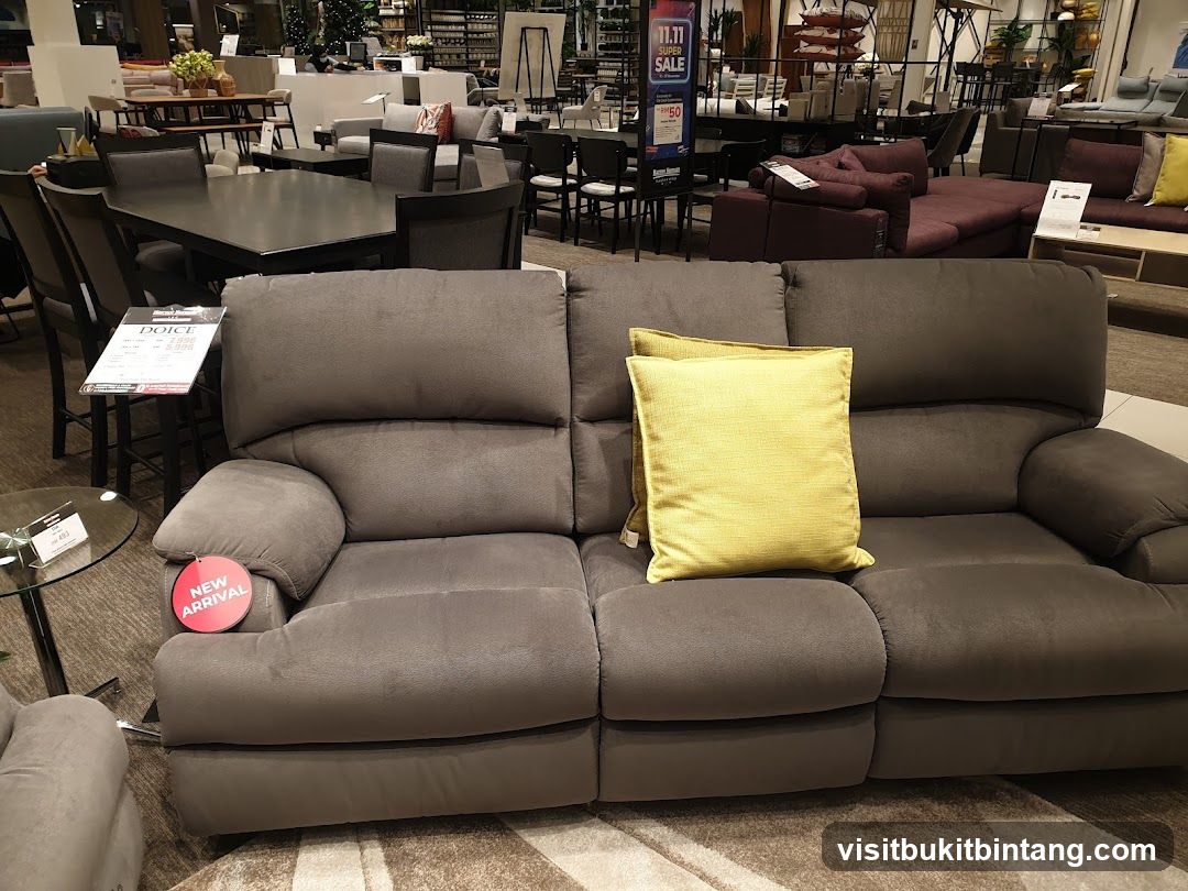 Sofa and Dining Set Display