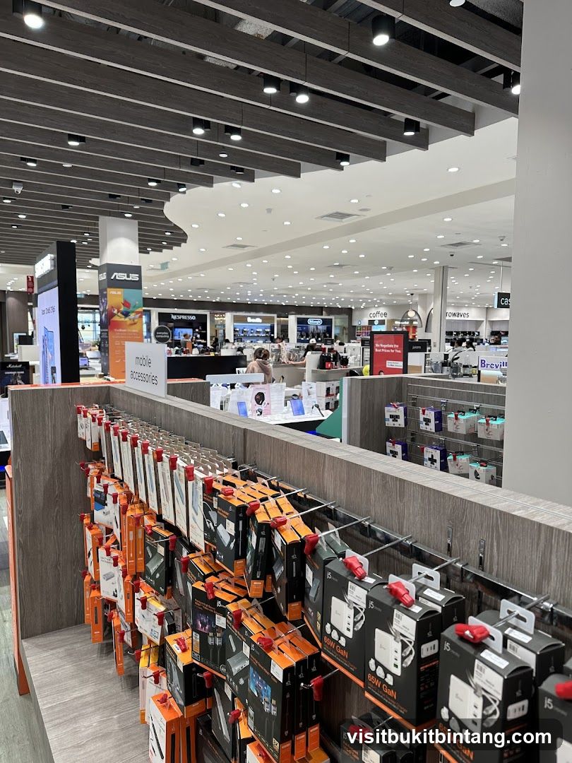 Electronics Store Interior
