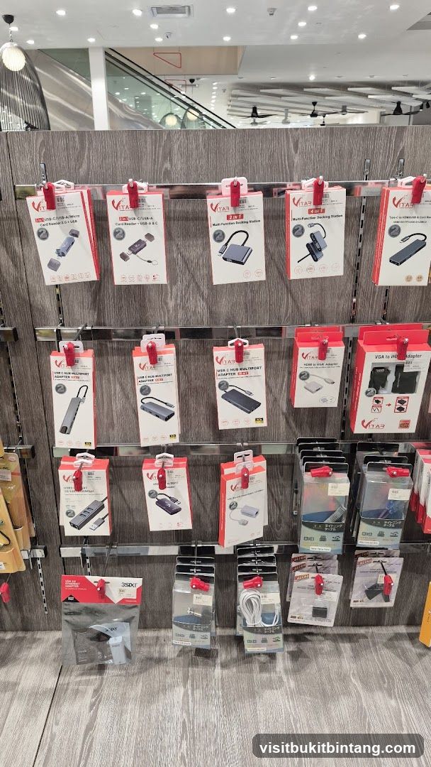 Electronic Accessories Display