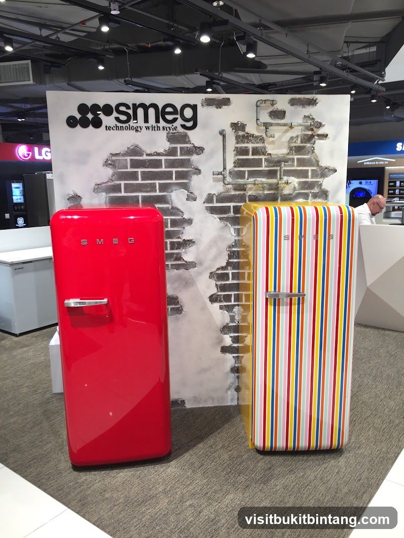 Smeg Refrigerators Display