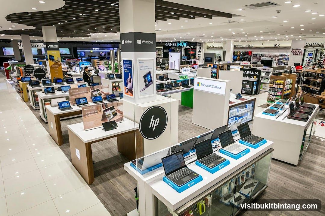 Electronics Store Display
