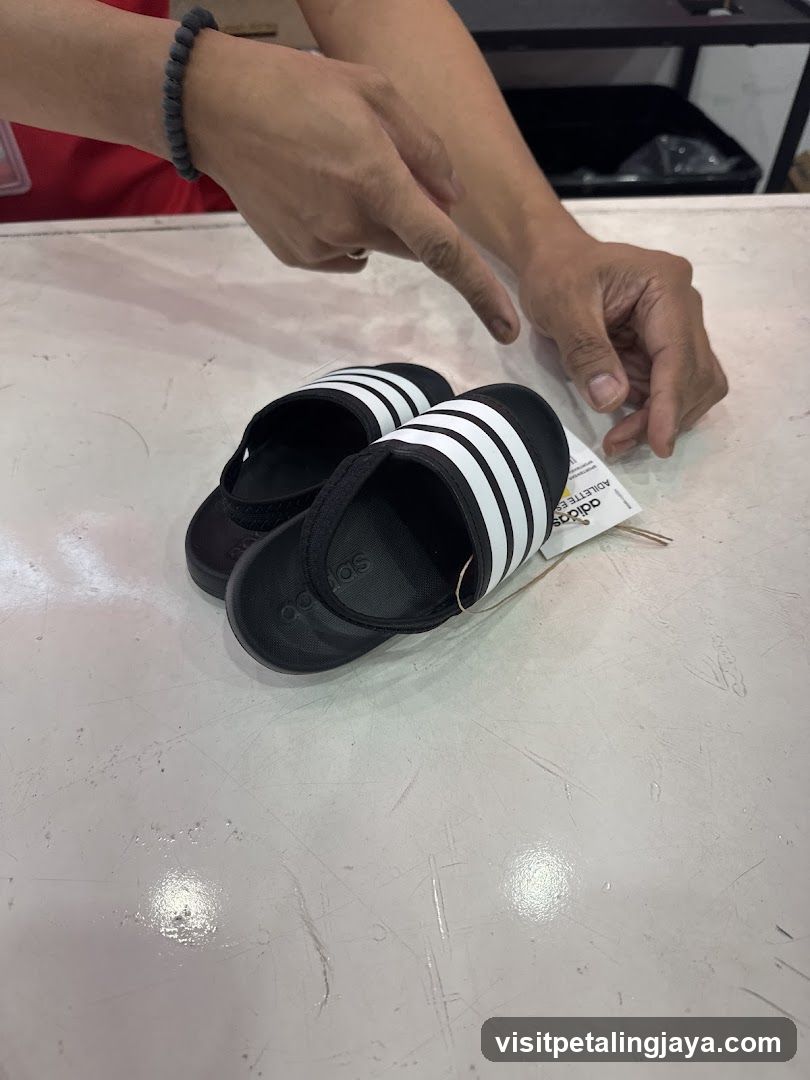 Adidas Slides Display