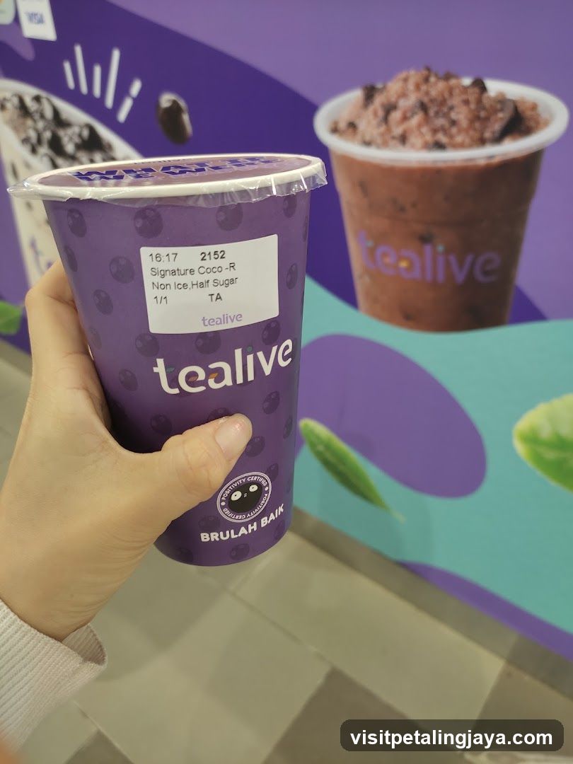 Tealive Drink Cup