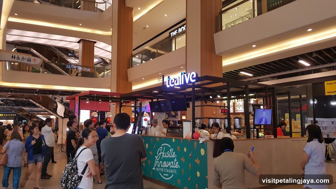 Shopping Mall Interior Scene