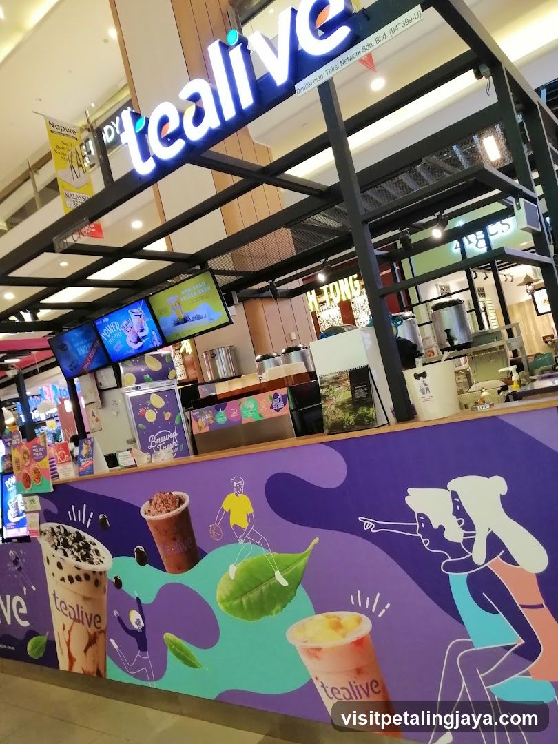 Tealive Store Interior View