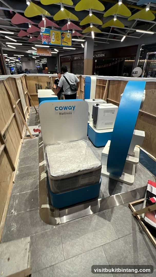Coway Mattress Display