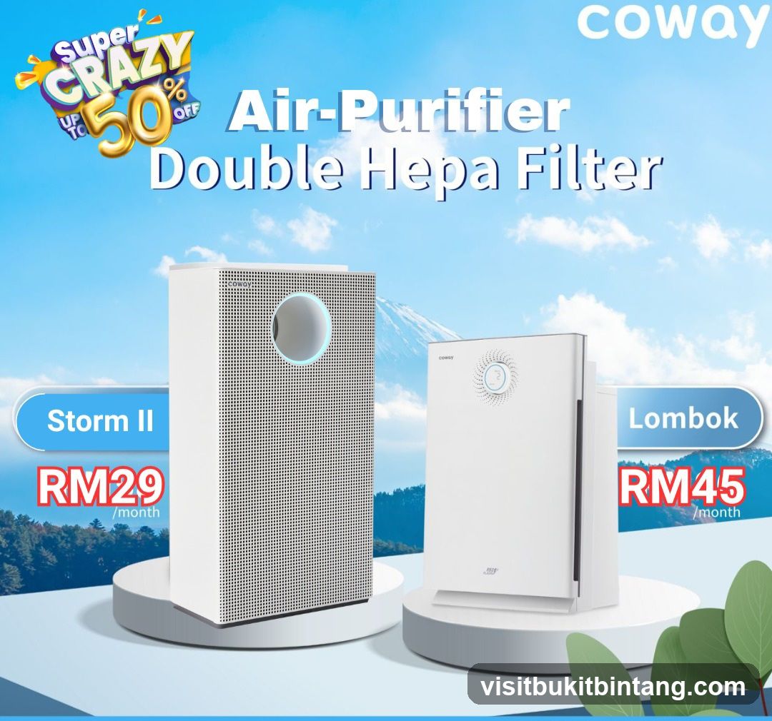 Coway Air Purifier Promotion