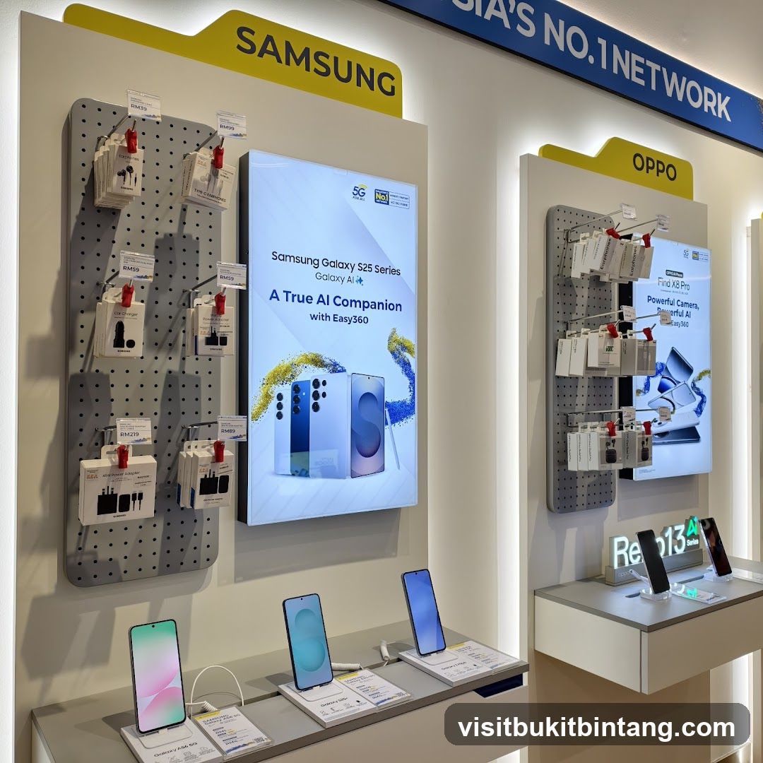 Mobile Phone Store Display