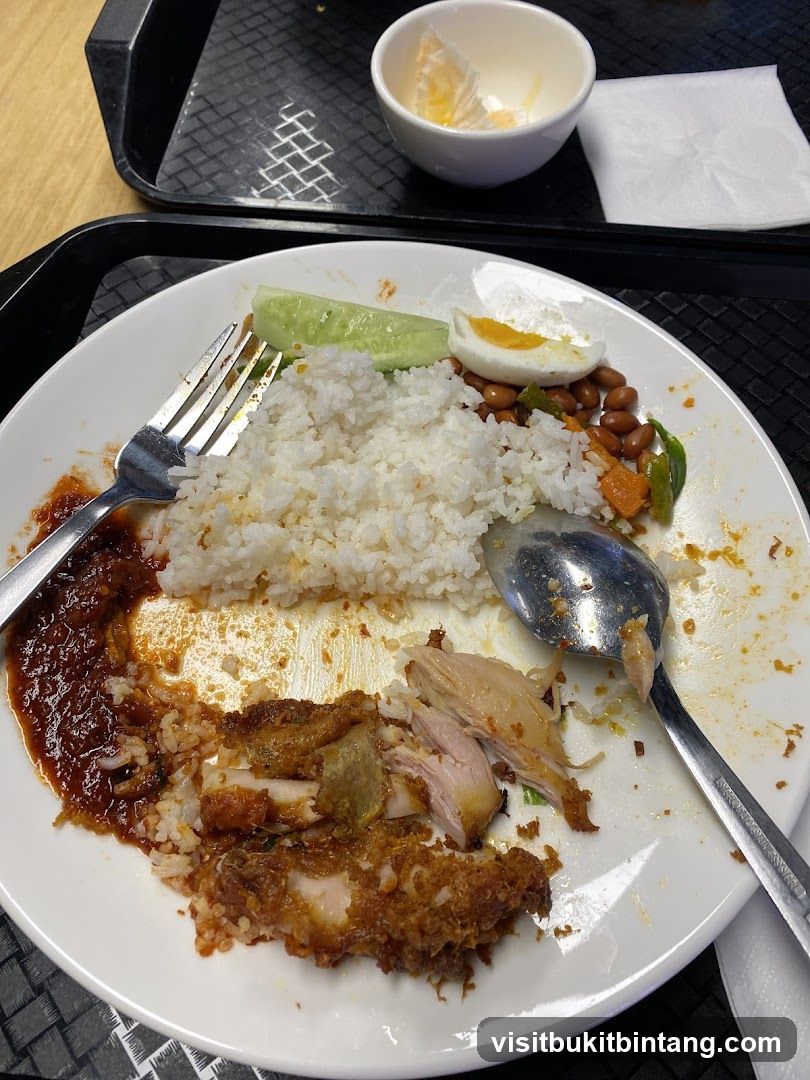 Partially Eaten Meal