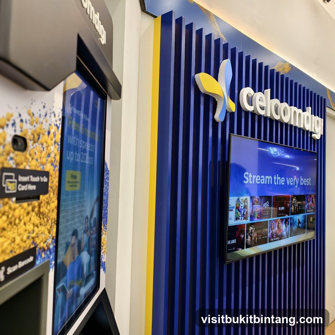 CelcomDigi Store Interior