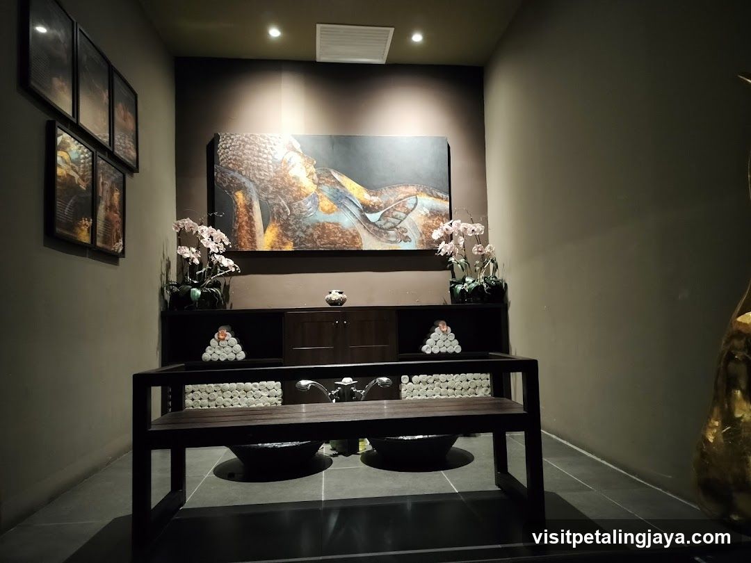 Interior of a spa or wellness center