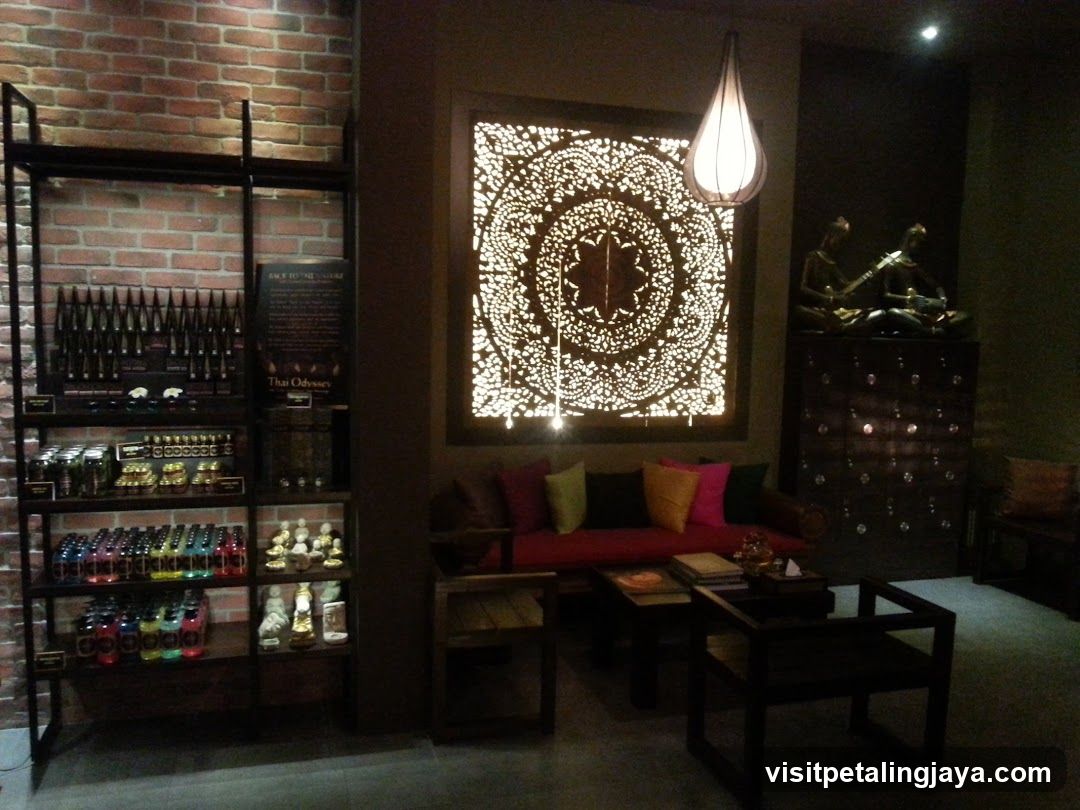 Interior of a Thai Spa or Wellness Center
