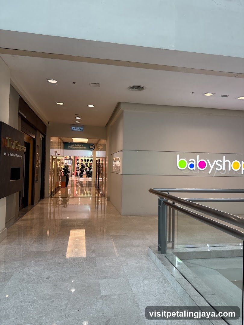 Shopping Mall Corridor Interior
