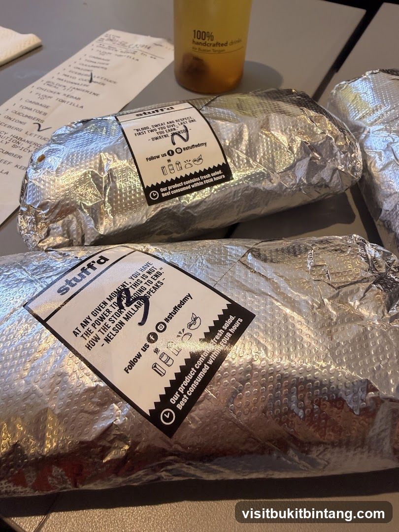 Food Wraps and Drink