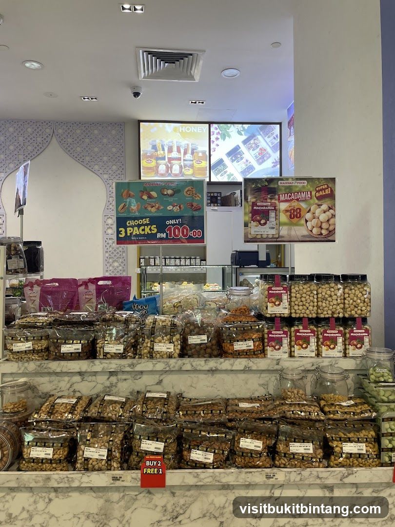 Nuts and Honey Display