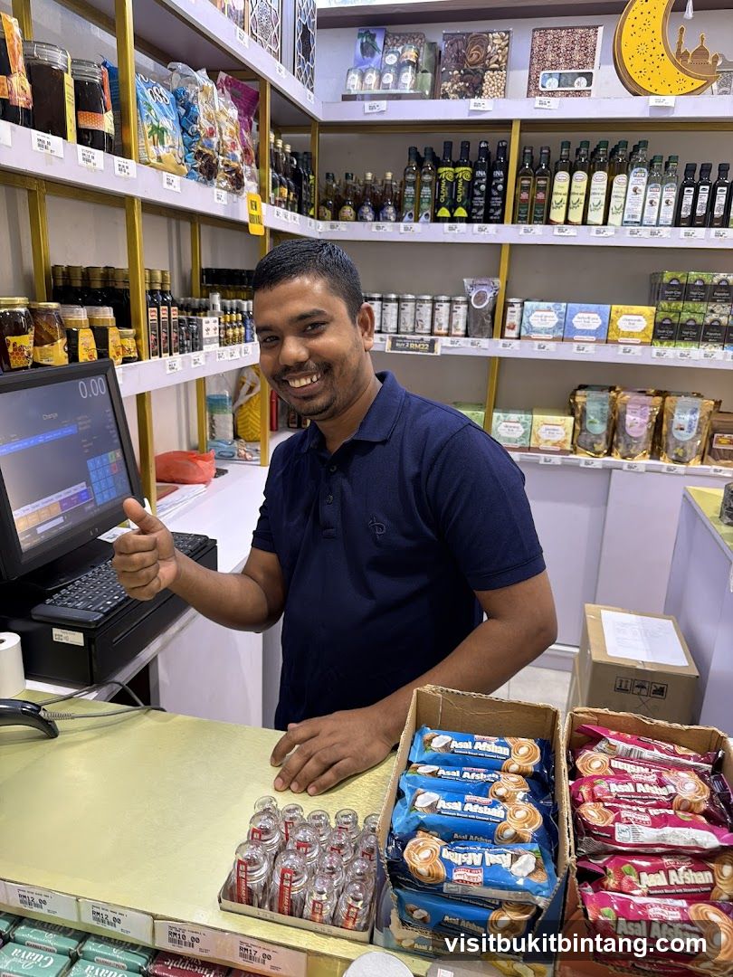 Man at a Store Counter