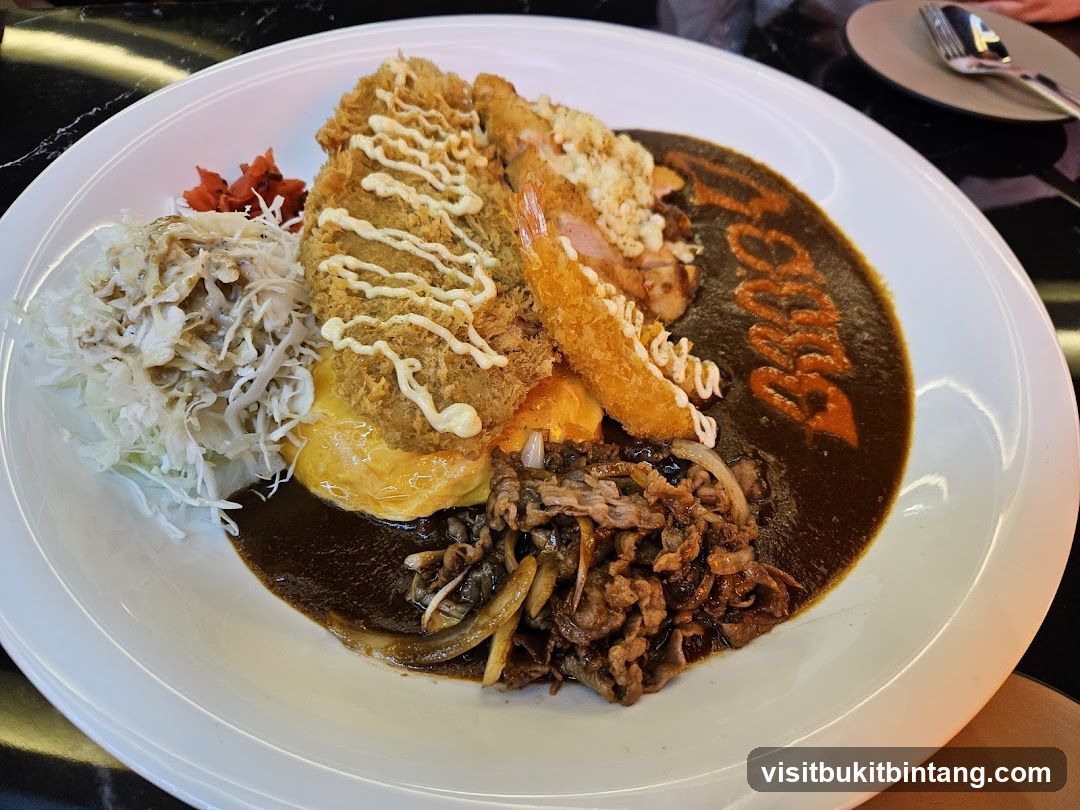 Japanese Curry with Fried Toppings