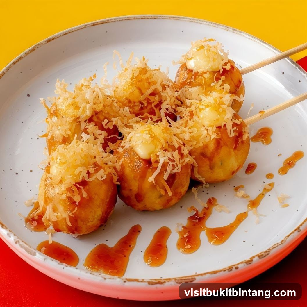 Takoyaki with Toppings