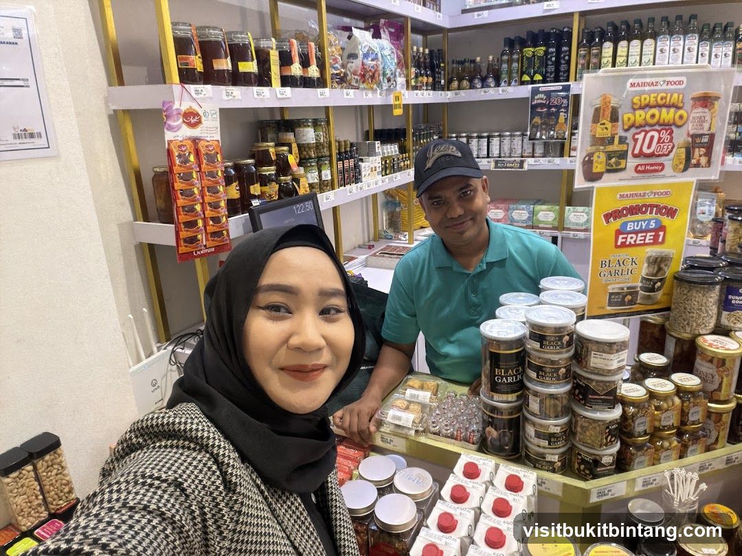 Store Interior with Food Products
