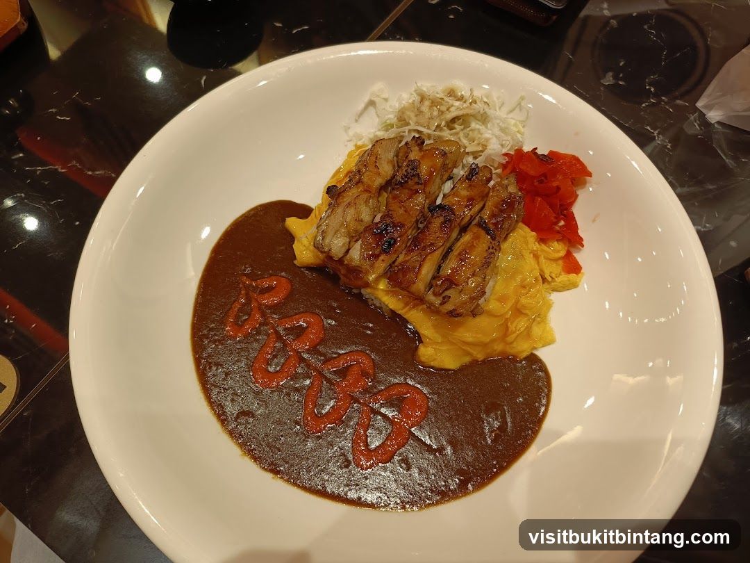 Chicken Curry Omelette