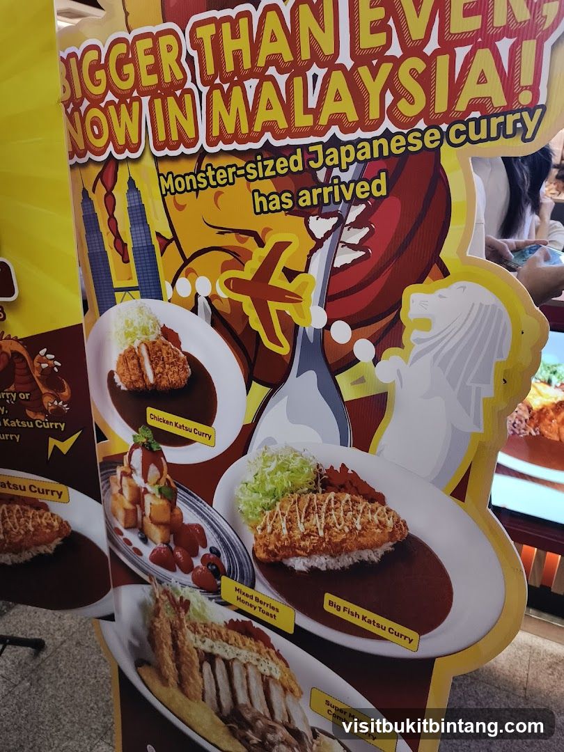 Japanese Curry Advertisement