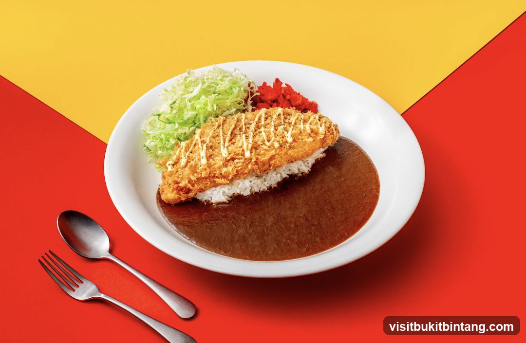 Fried Fish Curry with Rice