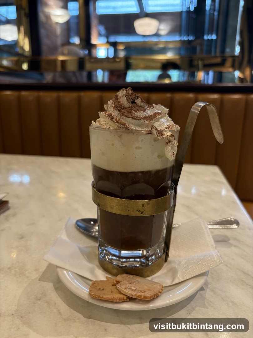 Hot Chocolate with Whipped Cream and Cookies