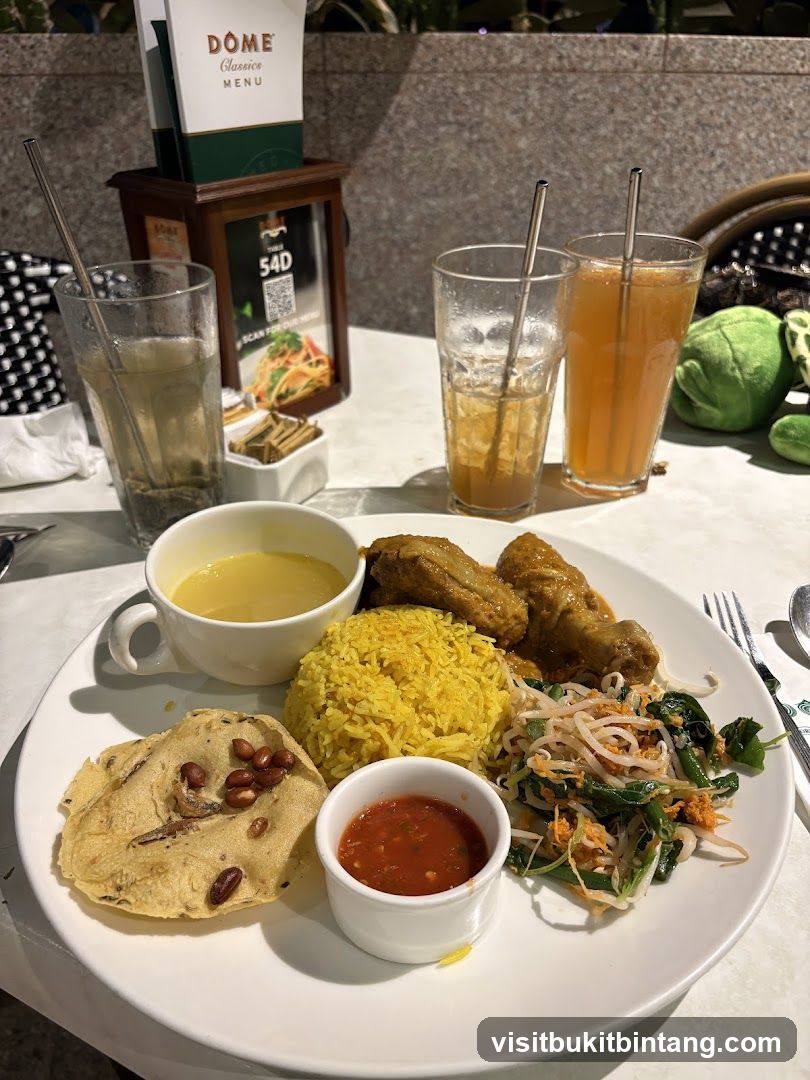 Meal with Drinks
