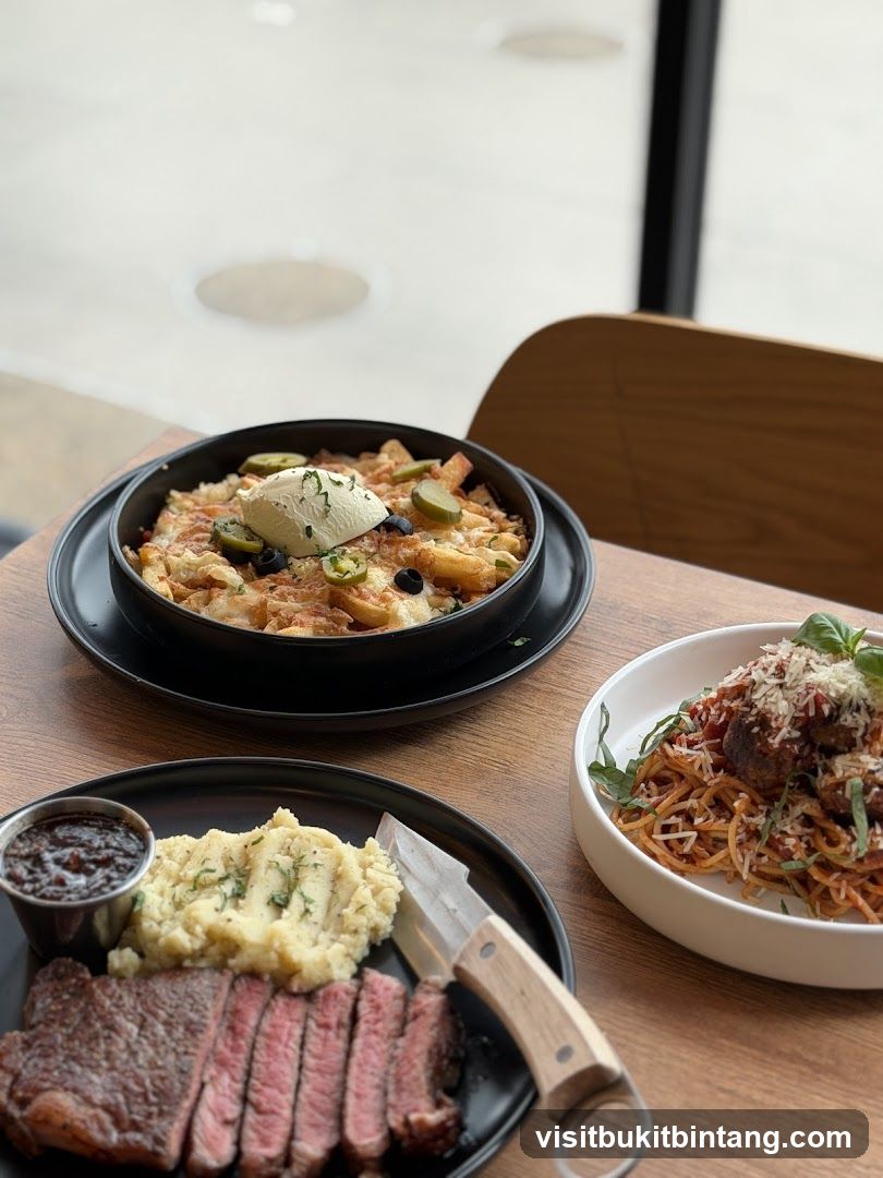 Steak Dinner with Sides